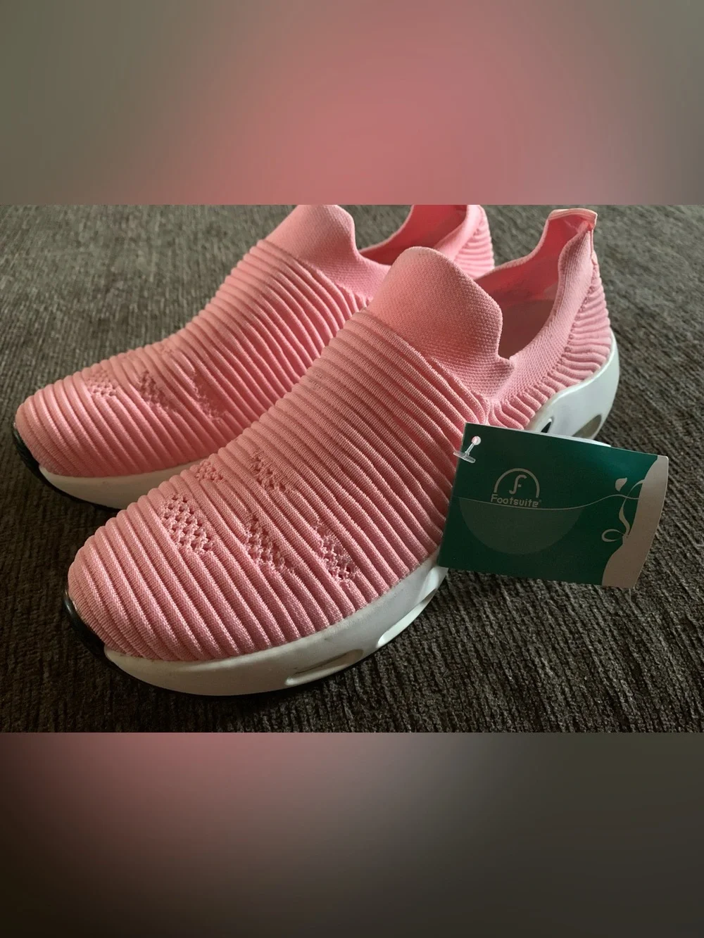 Pink Footsuite Women's Walking Shoes